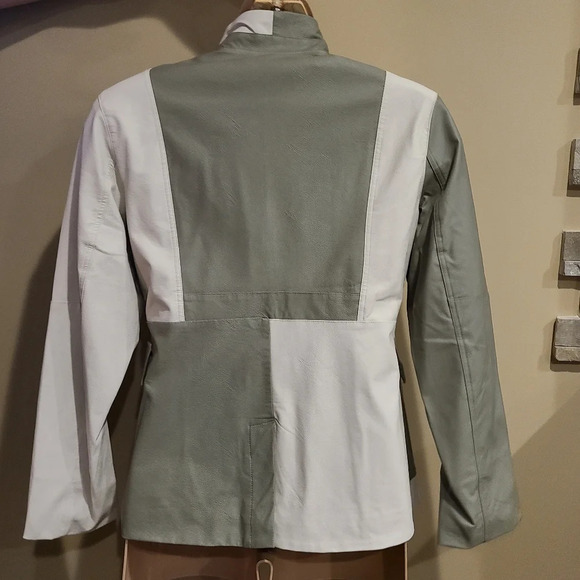 NWT Jordan Faux Leather Women's Jacket Size L zip - Picture 6 of 16